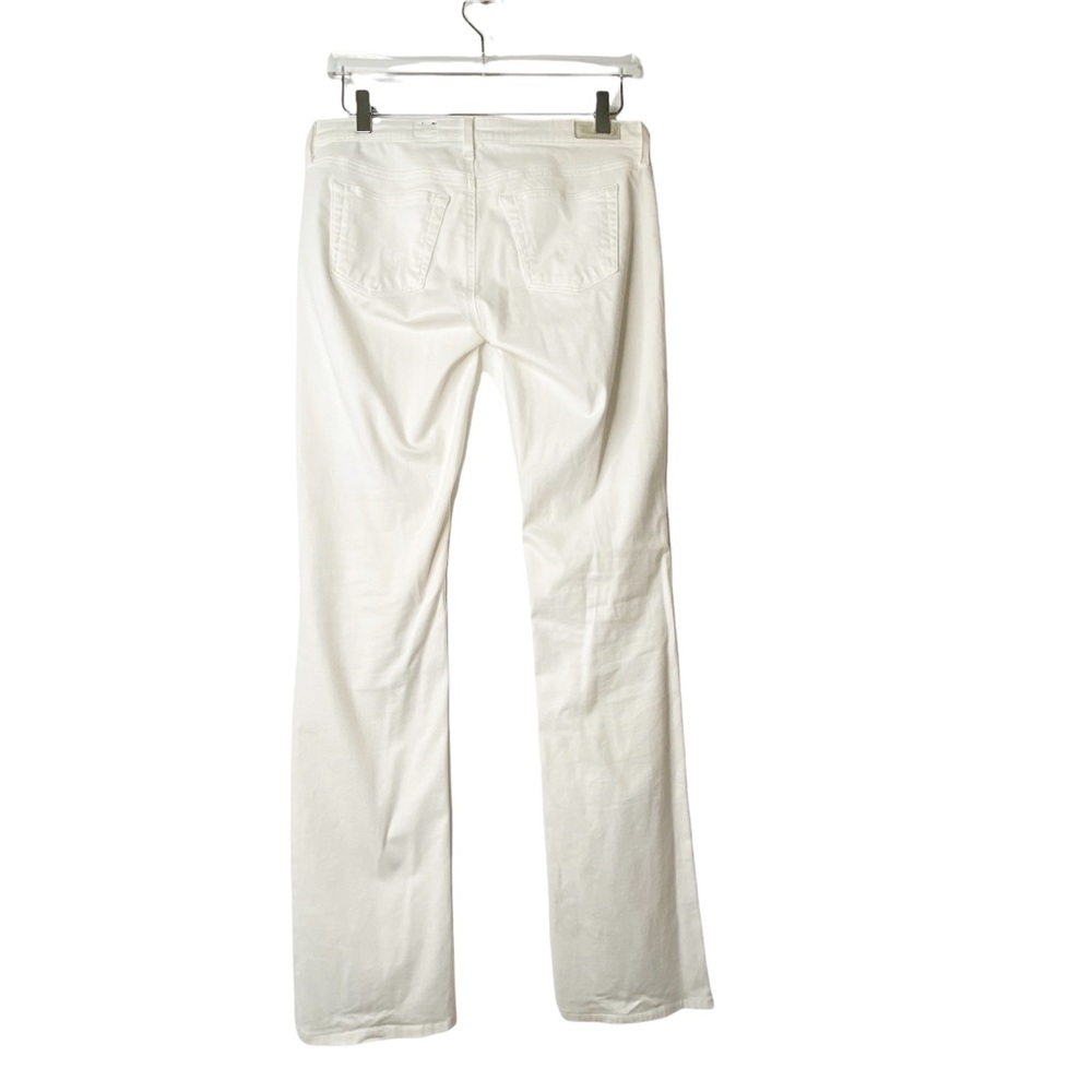 AG Adriano Goldschmied The Ballad Slim Boot Jeans Coastal Grandma White Size 29R - Picture 10 of 15